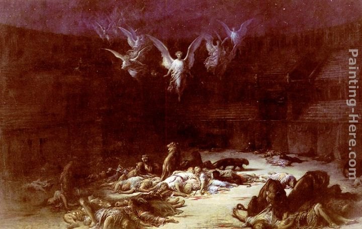 Gustave Dore The Christian Martyrs